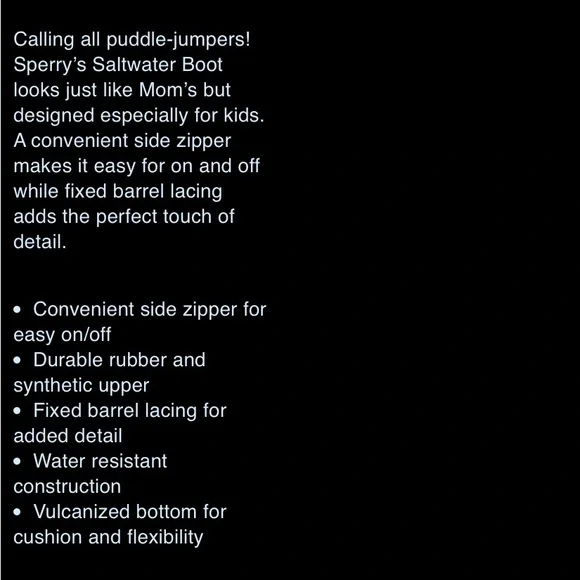 Sperry Kids Pink Duck Boots - Picture 12 of 12